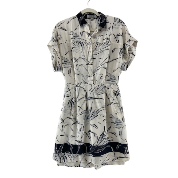 ALLSAINTS Mario Willow Silk Dress Size 6 - LIKE NEW - Picture 2 of 9